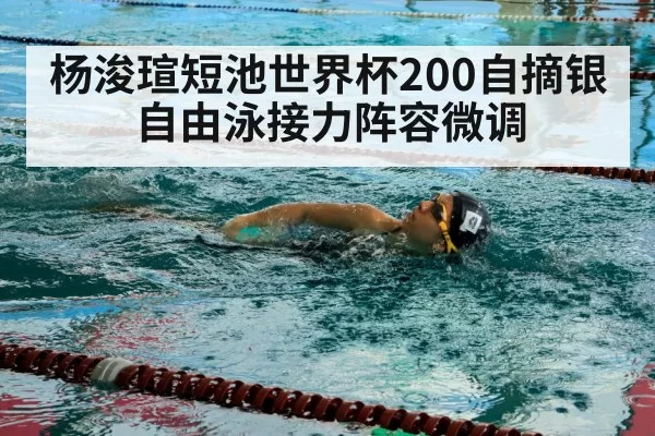 杨浚瑄短池世界杯200自摘银 自由泳接力阵容微调